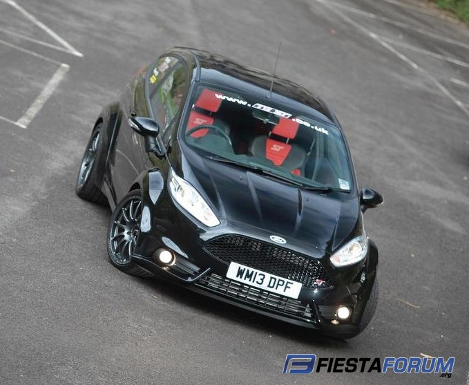 Fiesta St With Wide Body Kit Ford Fiesta Gallery Pictures Images